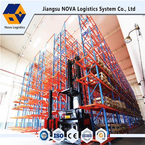 أرفف الممرات الضيقة جدًا من Nova Logistics