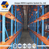 طلاء المسحوق محرك عالي الكثافة في نظام رفوف البليت من Nova Logistics