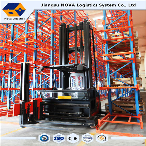 أرفف الممرات الضيقة جدًا من Nova Logistics