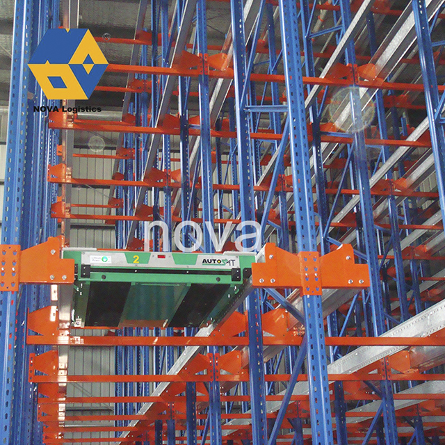 4Way Radio Radio Rack Rack ASRS System for Warehouse