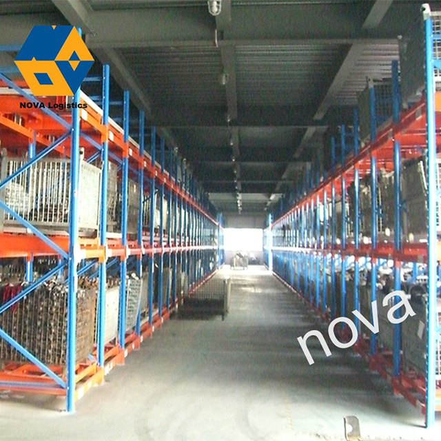 أرفف البليت ذات الدفع الخلفي للخدمة الشاقة من Warehouse Lifo Steel