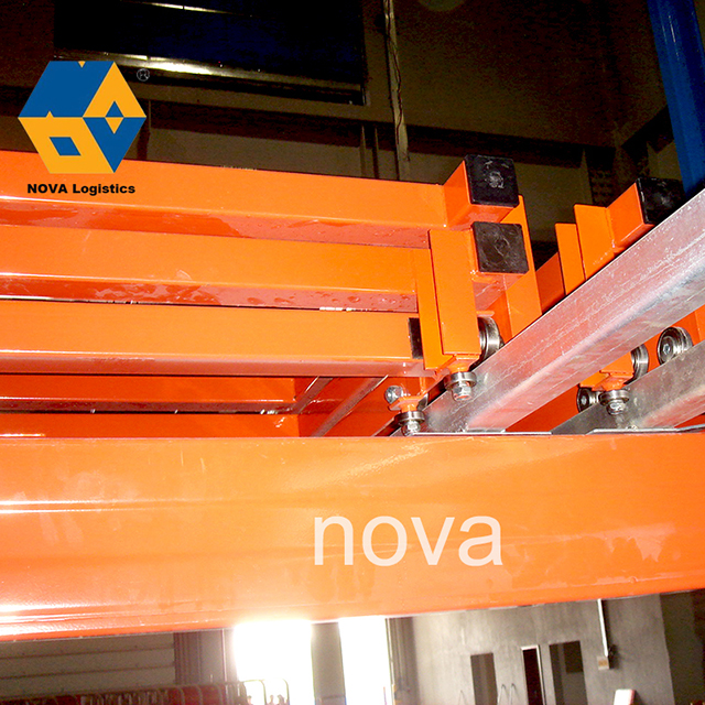 أرفف البليت ذات الدفع الخلفي للخدمة الشاقة من Warehouse Lifo Steel
