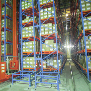 الرسوم المتحركة الانتقائية ASRS Lift Stacker Crane Pallet Warehouse