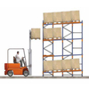 أرفف البليت ذات الدفع الخلفي للخدمة الشاقة من Warehouse Lifo Steel